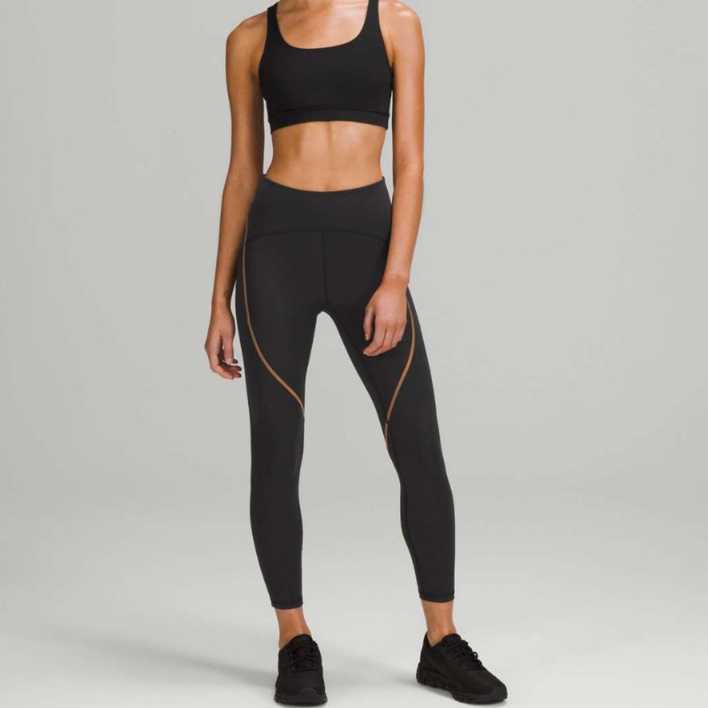 Lululemon Power Thru High-Rise Tight 25" Black Leggings